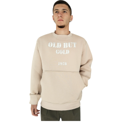 Felpa uomo IMPERIAL in caldo cotone girocollo con stampa e tasca centrale