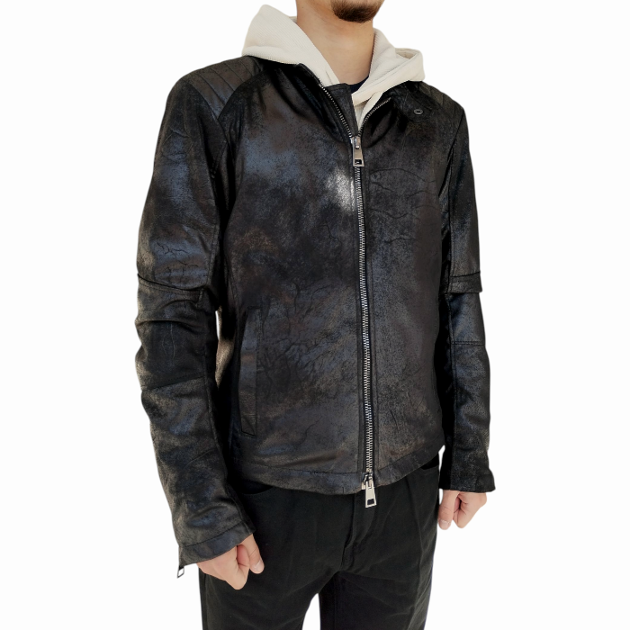 Giubbotto uomo IMPERIAL in ecopelle effetto scamosciato