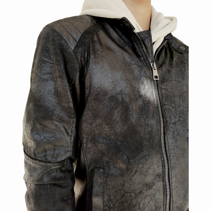 Giubbotto uomo IMPERIAL in ecopelle effetto scamosciato