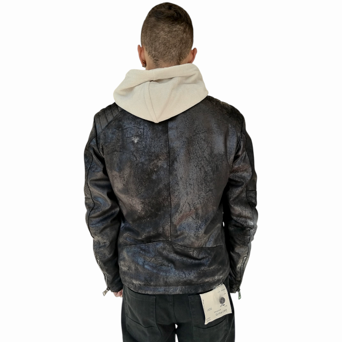 Giubbotto uomo IMPERIAL in ecopelle effetto scamosciato