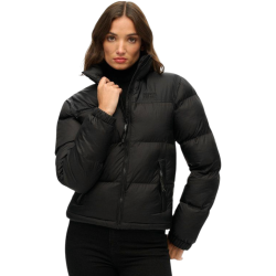 Giubbotto donna SUPERDRY corto puffer Hooded Tech Padded
