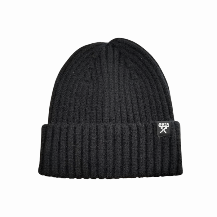 Cappello BERNA Italia unisex modello cuffia a coste larghe con fascia ampia