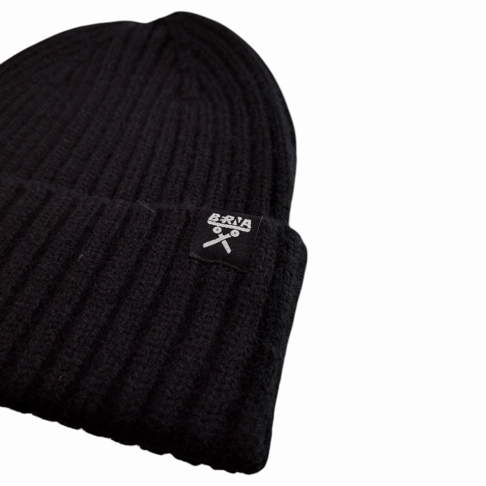 Cappello BERNA Italia unisex modello cuffia a coste larghe con fascia ampia