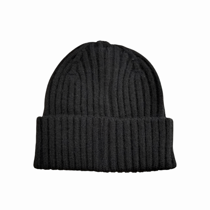 Cappello BERNA Italia unisex modello cuffia a coste larghe con fascia ampia