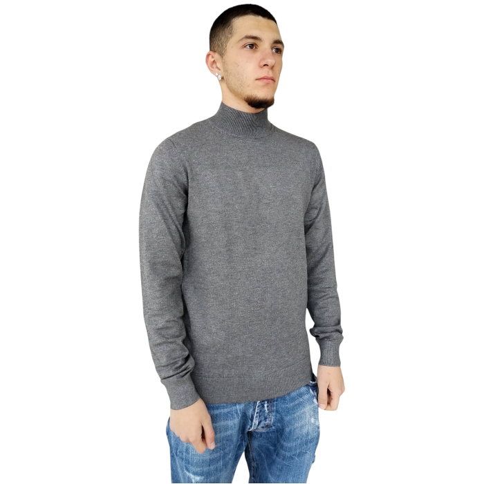 Maglia uomo BERNA lupetto basic misto viscosa