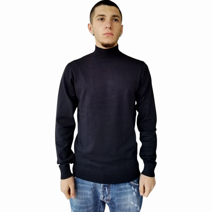 Maglia uomo BERNA lupetto basic misto viscosa