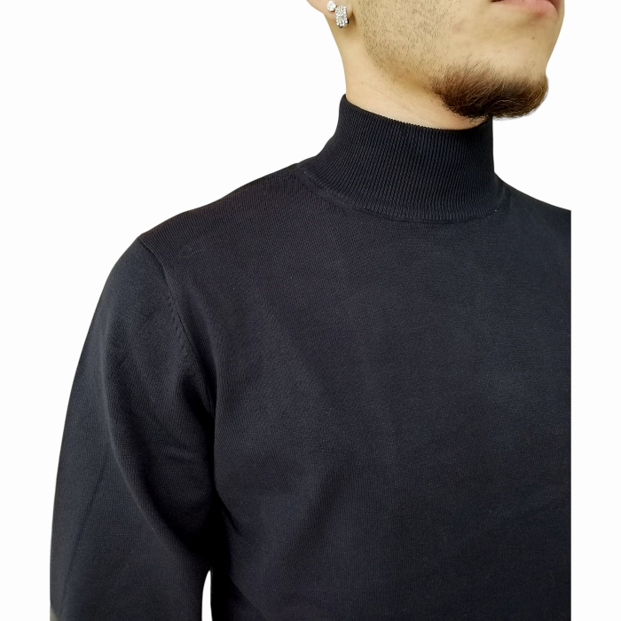 Maglia uomo BERNA lupetto basic misto viscosa