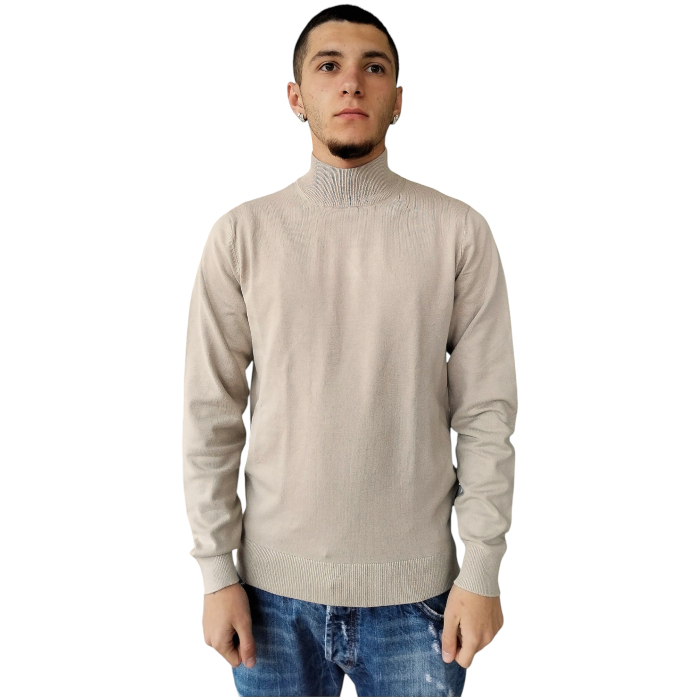 Maglia uomo BERNA lupetto basic misto viscosa