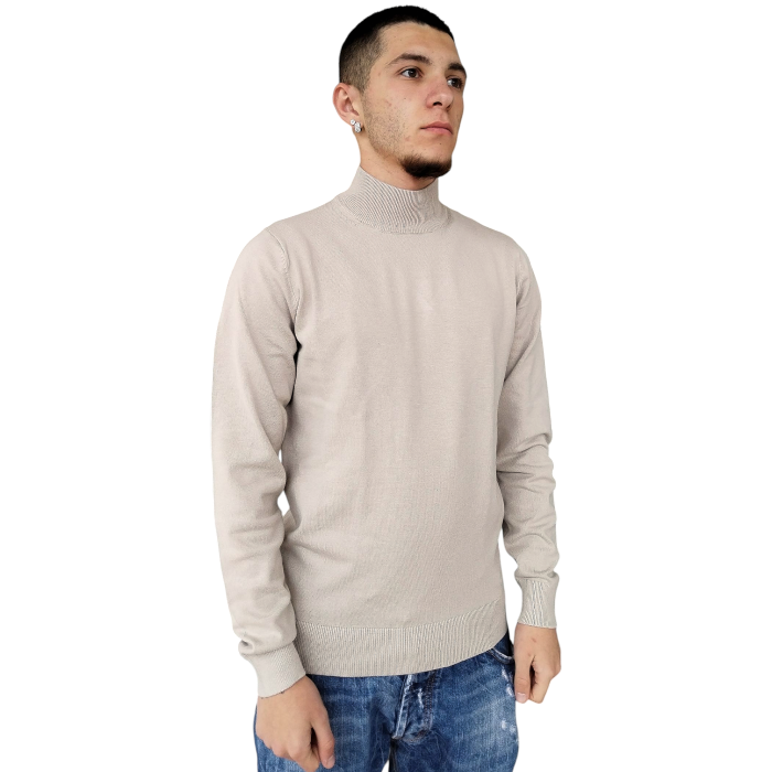 Maglia uomo BERNA lupetto basic misto viscosa