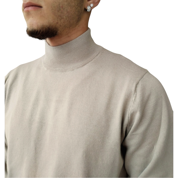 Maglia uomo BERNA lupetto basic misto viscosa