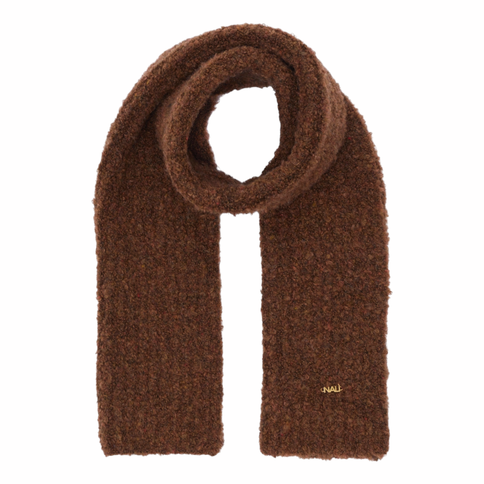 Sciarpa NALI' in maglia a riccioli modello Becky 190 X 30 cm