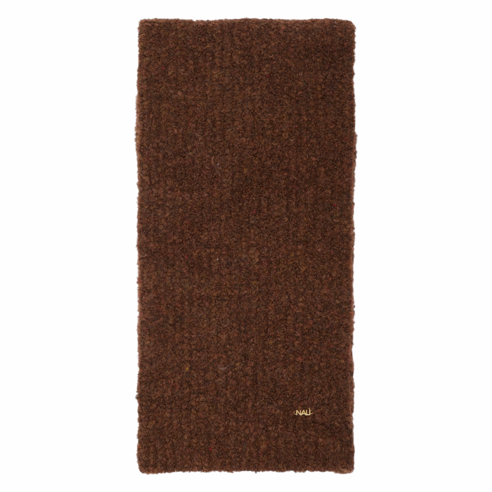 Sciarpa NALI' in maglia a riccioli modello Becky 190 X 30 cm