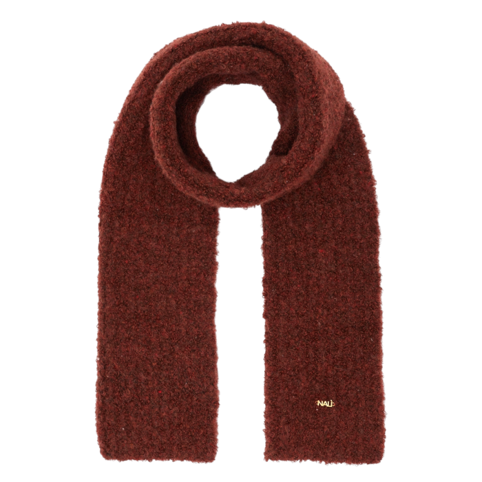 Sciarpa NALI' in maglia a riccioli modello Becky 190 X 30 cm