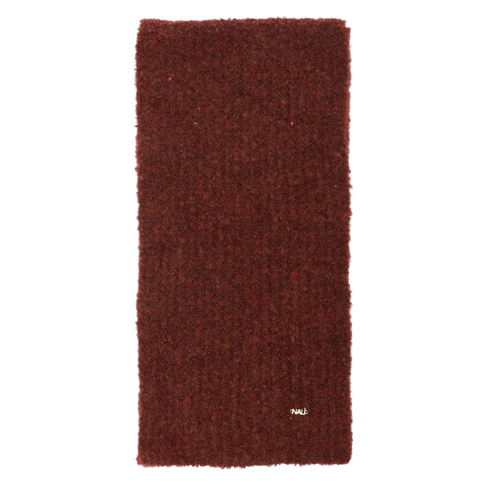 Sciarpa NALI' in maglia a riccioli modello Becky 190 X 30 cm