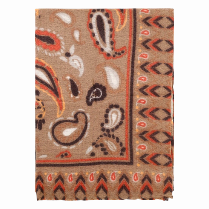 Sciarpa uomo IMPERIAL 100% viscosa super soft motivo Paisley 85x200 cm