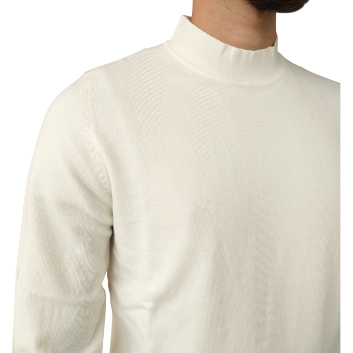 Maglia uomo GIANNI LUPO misto viscosa lupetto tessuto soft touch