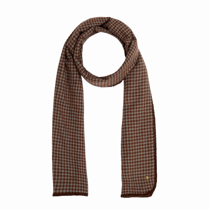 Sciarpa donna NALI' tessuto soft a quadri modello Angy 65x200 cm