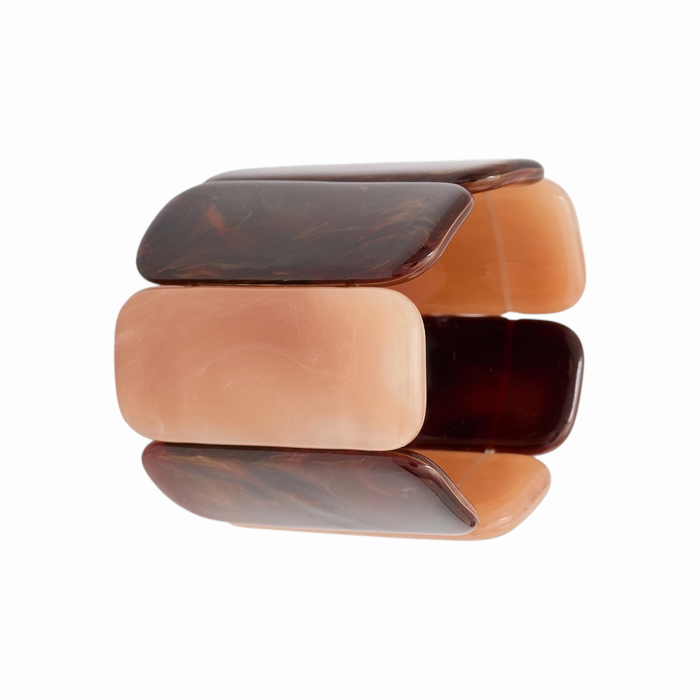 Bracciale donna NALI' modello Tea elastico placche in resina