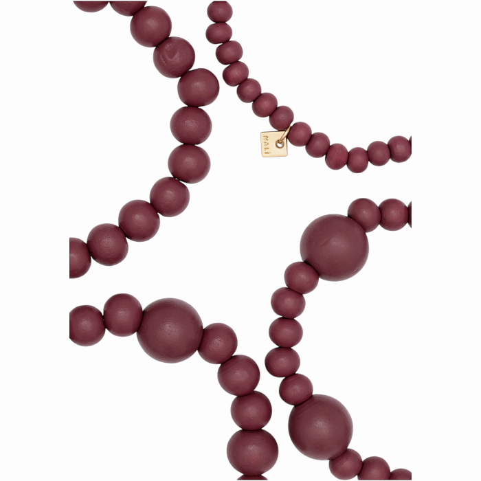 Bracciale donna NALI' set 4 bracciali separati Uma con perle in legno 