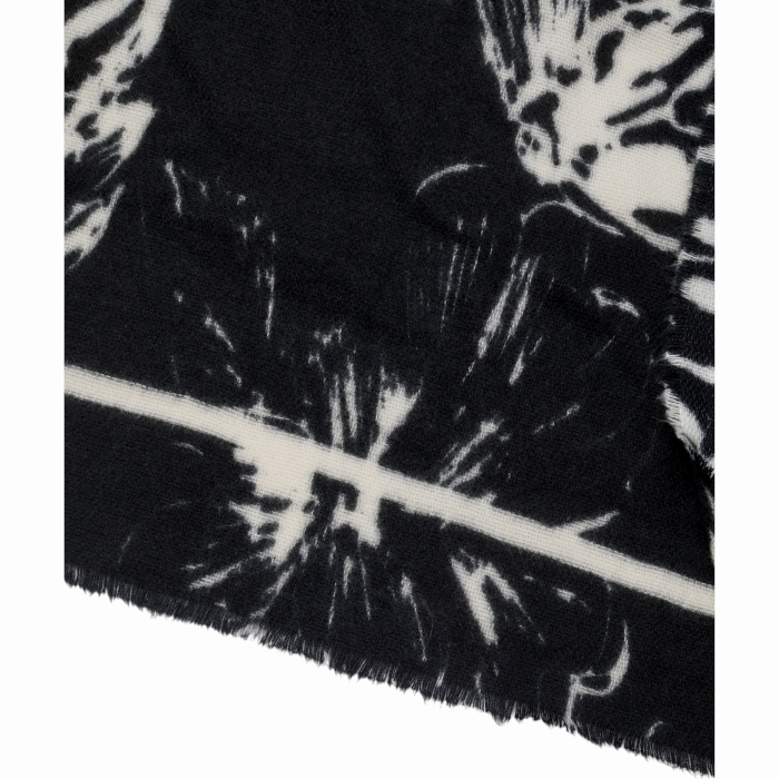 Sciarpa donna NALI' fantasia foglie ampia 70 X 190 cm