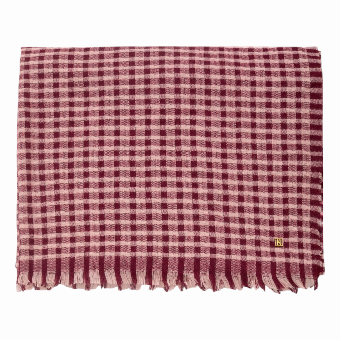 Sciarpa donna NALI' tessuto super soft modello Romy a quadretti 