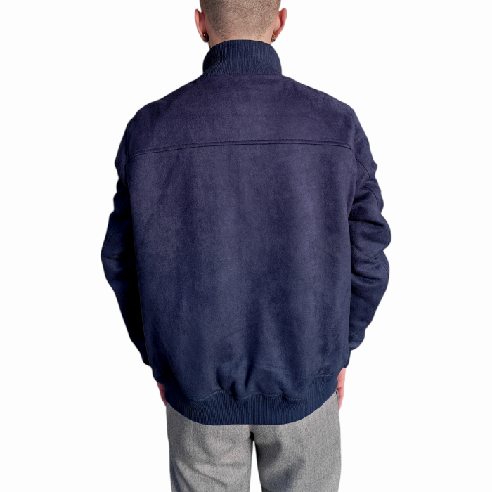 Giubbotto uomo IMPERIAL bomber in tessuto scamosciato con imbottituta