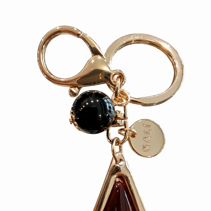 Portachiavi/charm NALI' modello Star con stella in resina ganci e accessori