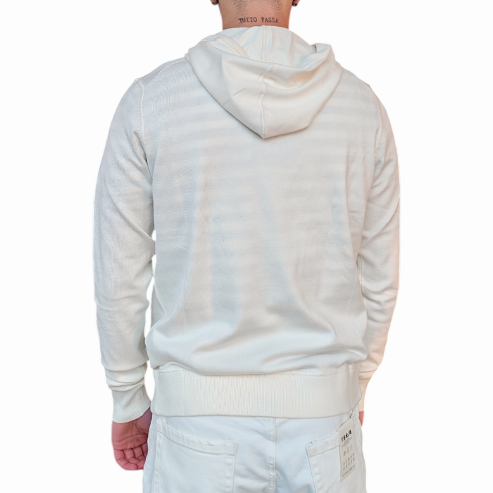 Maglia uomo IMPERIAL in maglina misto viscosa con cappuccio e coulisse