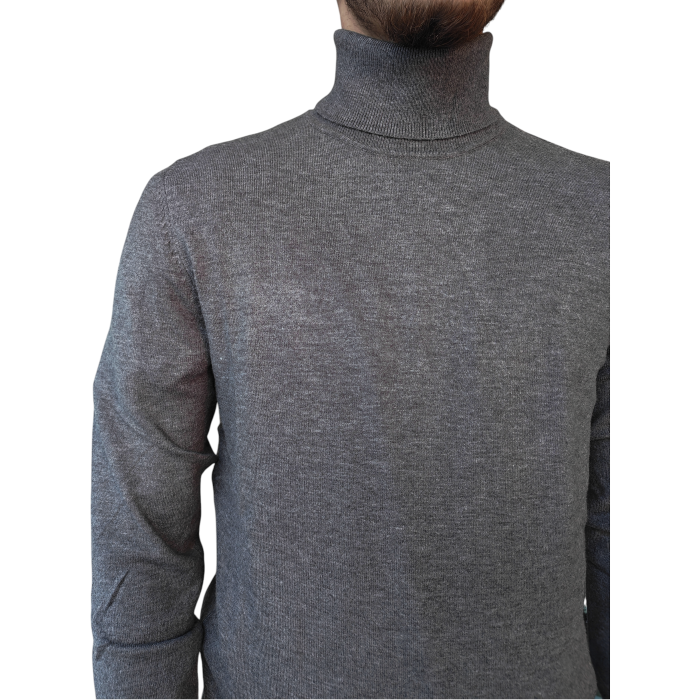 Maglia uomo GIANNI LUPO misto viscosa dolcevita tessuto soft touch