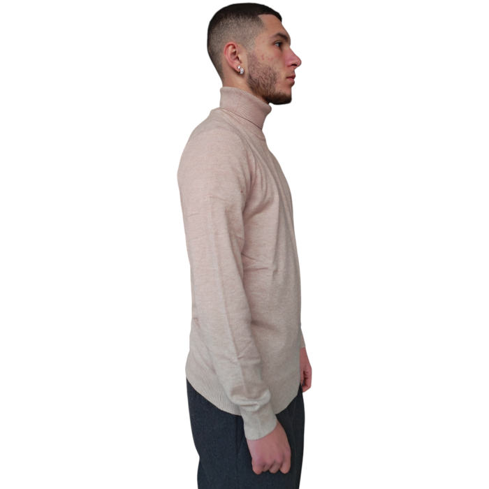 Maglia uomo GIANNI LUPO misto viscosa dolcevita tessuto soft touch