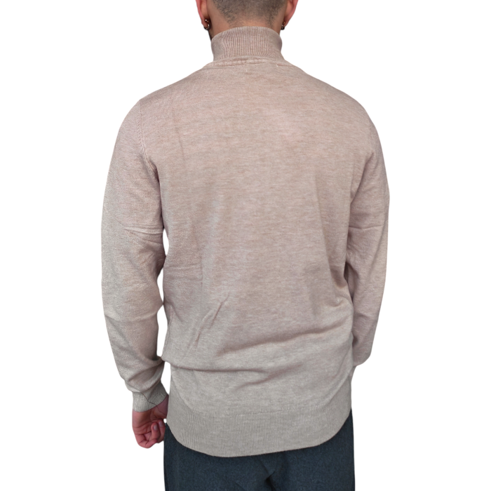 Maglia uomo GIANNI LUPO misto viscosa dolcevita tessuto soft touch