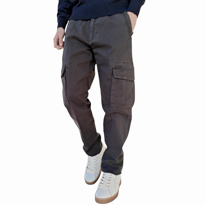 Pantalone uomo IMPERIAL cargo in caldo cotone regular fit