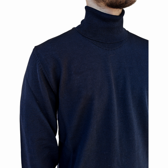 Maglia uomo GIANNI LUPO misto viscosa dolcevita tessuto soft touch