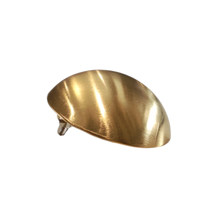 Orecchini donna NALI' a bottone tondi in acciaio satinato mod. Emy Brushed