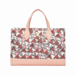 Borsa donna GAUDI' modello Handbag Gilda in nylon stampato con tracolla staccabile