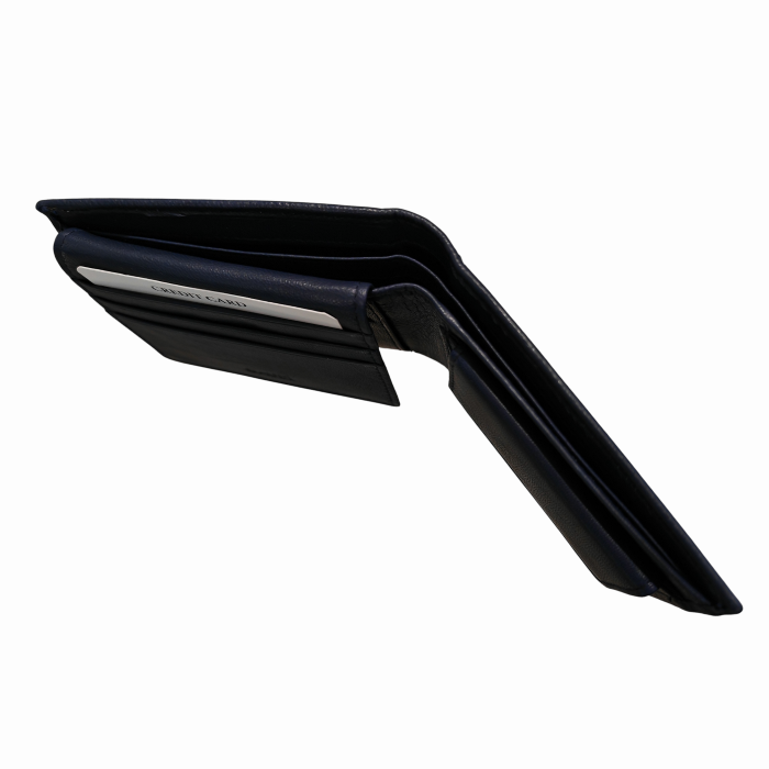 Portafoglio uomo GAUDI' in vera pelle effetto martellato con scomparti banconote e card