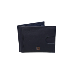 Portafoglio uomo GAUDI' in vera pelle con graffa porta banconote e scomparti card