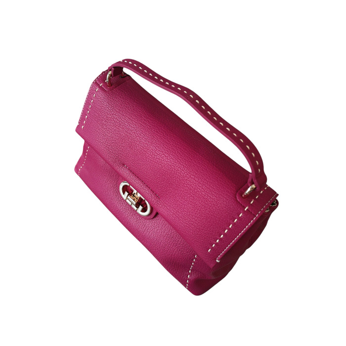 Borsa donna GAUDI' Grace a mano ecopelle martellata morbida con tracolla staccabile