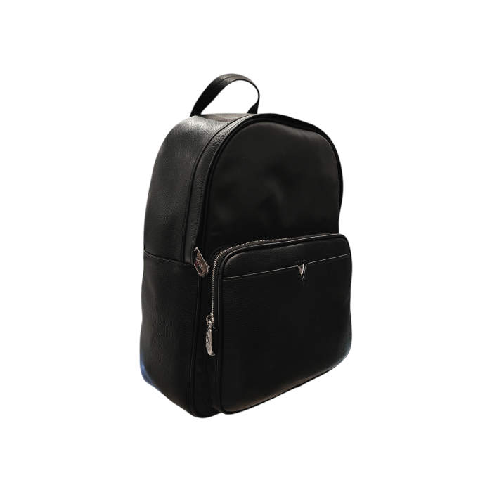   Zaino uomo GAUDI' in ecopelle e nylon con spallacci regolabili in gros grain