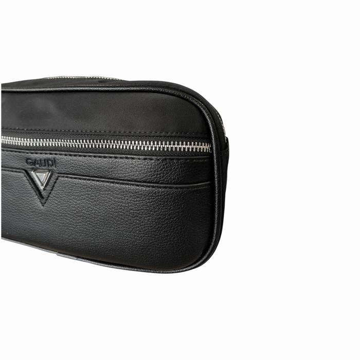 Pochette beauty case uomo GAUDI' in ecopelle e nylon