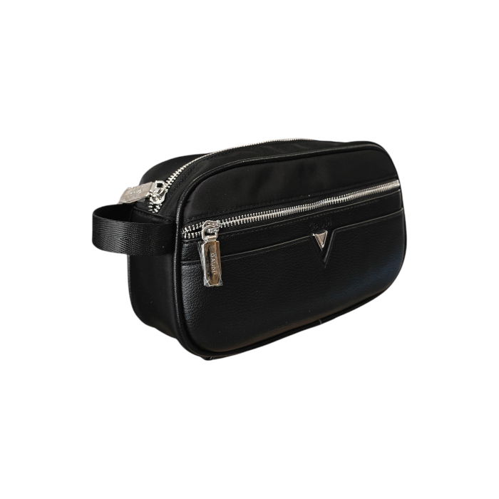 Pochette beauty case uomo GAUDI' in ecopelle e nylon