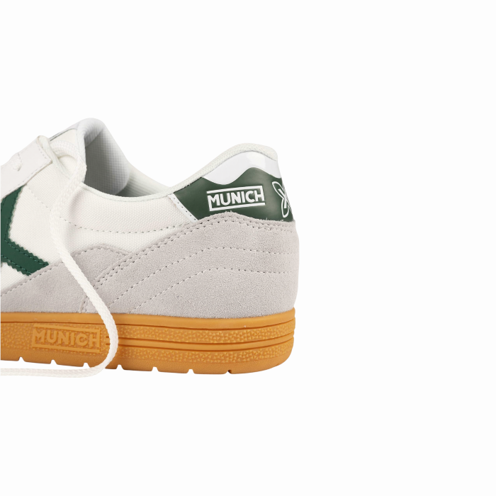 Scarpa uomo MUNICH sneakers Gresca xls 325 in pelle e nylon suola caramello