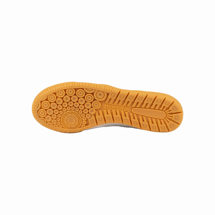 Scarpa uomo MUNICH sneakers Gresca xls 325 in pelle e nylon suola caramello