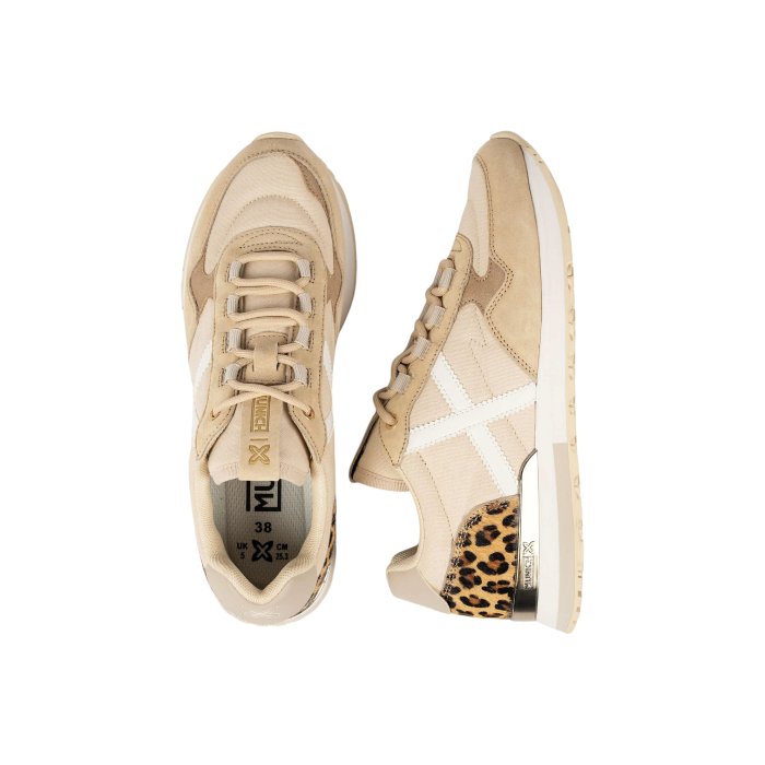 Scarpa donna MUNICH Sunset 65 sport chic con dettaglio maculato