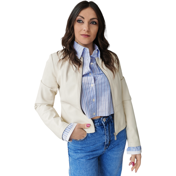 Giubbotto uomo GIANNI LUPO in ecopelle