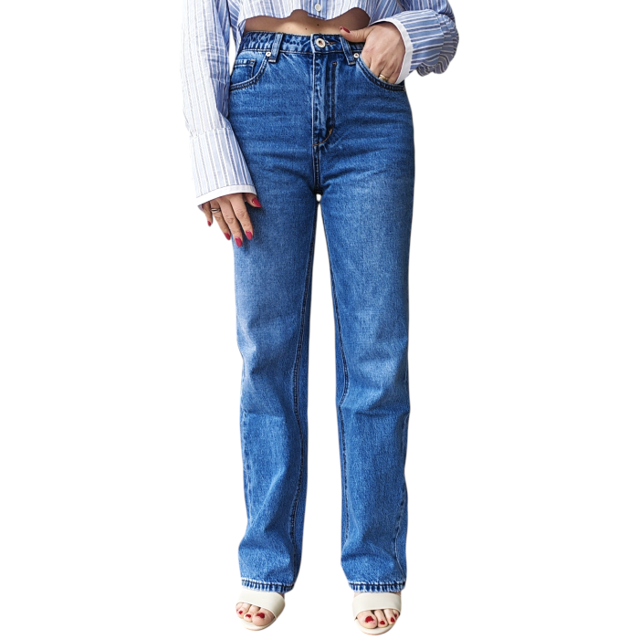 Jeans donna GIANNI LUPO cotone non elasticizzato modello Straight 