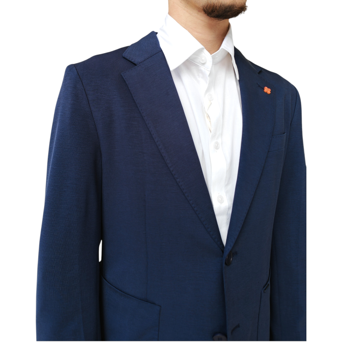 Giacca uomo GIANNI LUPO ultra light in misto rayon elastico monopetto