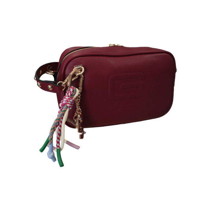 Borsa a mano GAUDI' Crossbody mini bag con charm e tracolla staccabile
