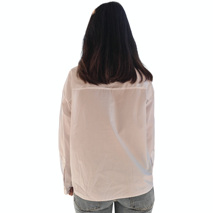 Camicia donna SAIPH regular fit 100% cotone con fiocco