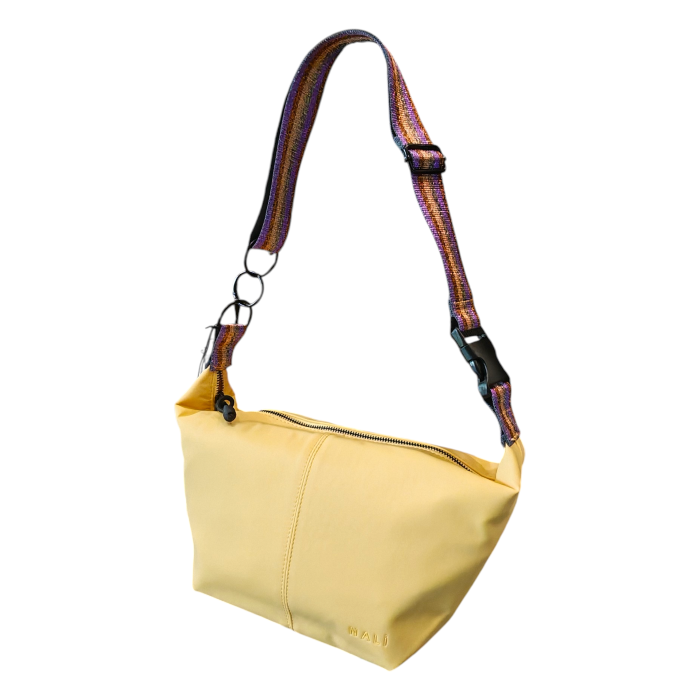 Borsa donna NALI' modello Nina a spalla con tracolla multicolor lurex